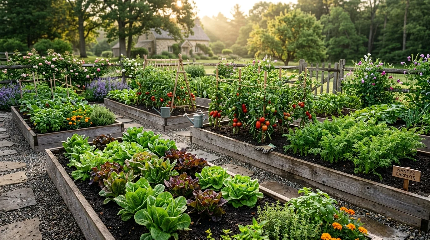 12 Vegetable Garden Ideas for Fresh Harvests